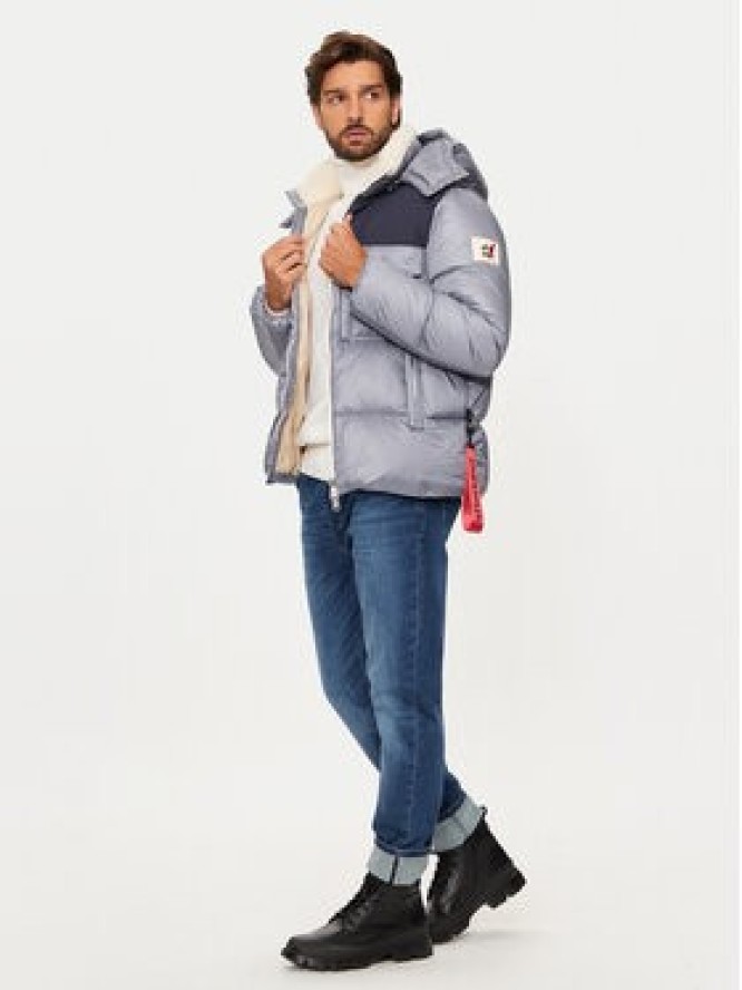After Label Kurtka puchowa Katalla A00040 Szary Regular Fit
