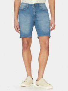 Blend Szorty jeansowe 20718125 Niebieski Regular Fit