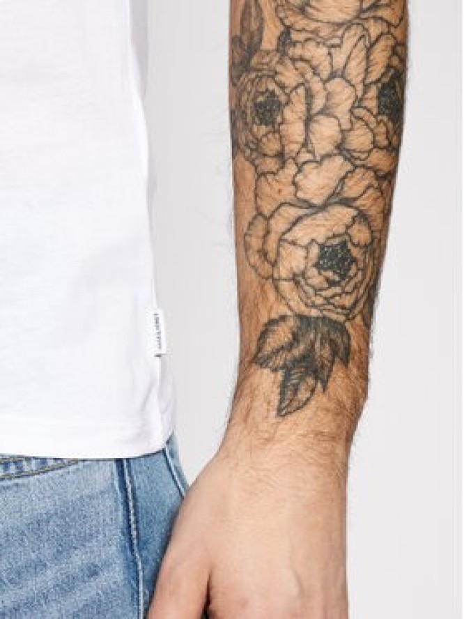 Jack & Jones T-Shirt Organic Basic 12156101 Biały Slim Fit