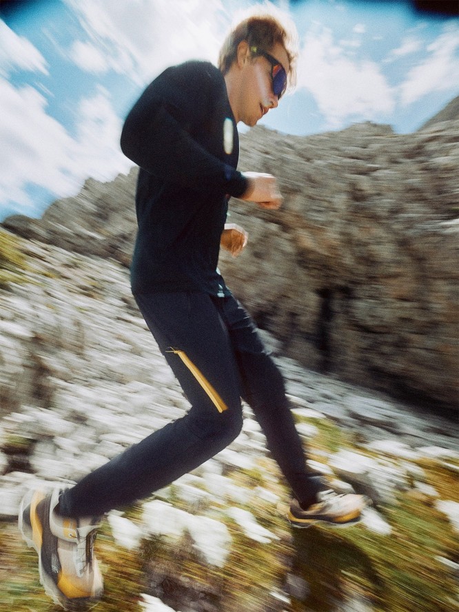 4F Spodnie trekkingowe męskie - czarne XXL