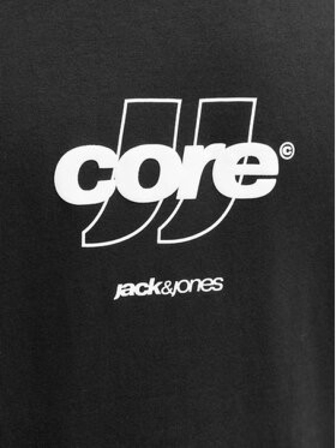 Jack & Jones T-Shirt Club 12289868 Czarny Relaxed Fit