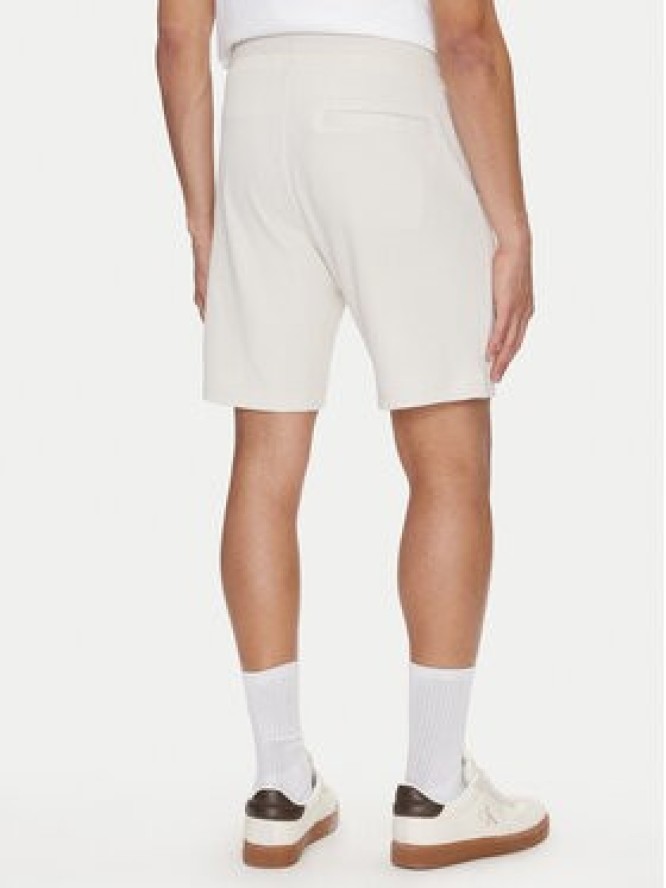 Calvin Klein Jeans Szorty sportowe J30J327247 Beżowy Regular Fit