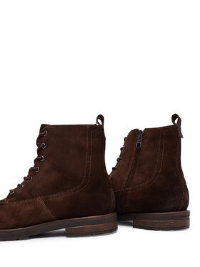 Tommy Hilfiger Trzewiki Cleated W Moc FM0FM05599 Brązowy