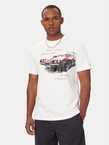 Guess T-Shirt M6YI45 K4231 Biały Regular Fit