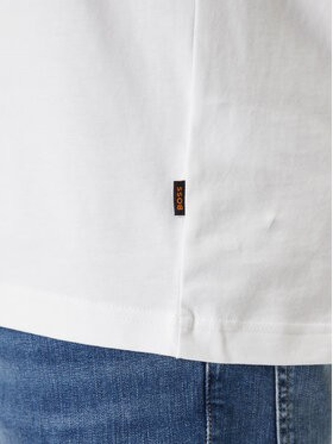 BOSS T-Shirt Te_Move 50547087 Biały Relaxed Fit