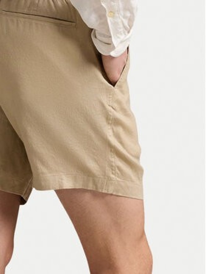 Polo Ralph Lauren Szorty materiałowe 710958586002 Beżowy Classic Fit