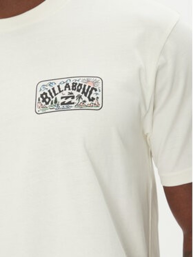 Billabong T-Shirt Scenic Arch Adiv Ss 24A501539 Biały Regular Fit