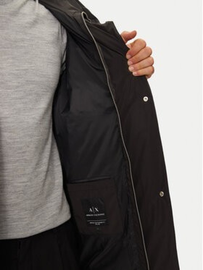 Armani Exchange Kurtka zimowa XM000021 AF10247 Czarny Regular Fit
