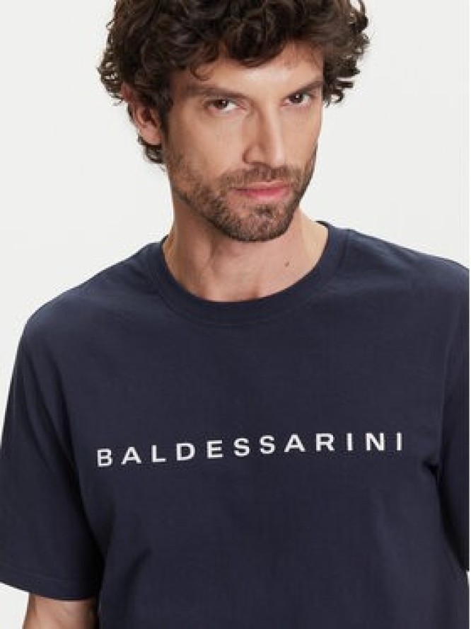 Baldessarini T-Shirt B4 20082.5293 Granatowy Regular Fit