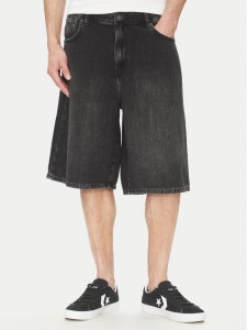 Only & Sons Szorty jeansowe Carl 22032957 Czarny Balloon Fit