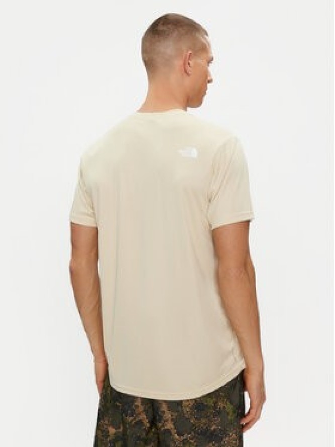 The North Face Koszulka techniczna Reaxion Easy NF0A4CDV Beżowy Regular Fit