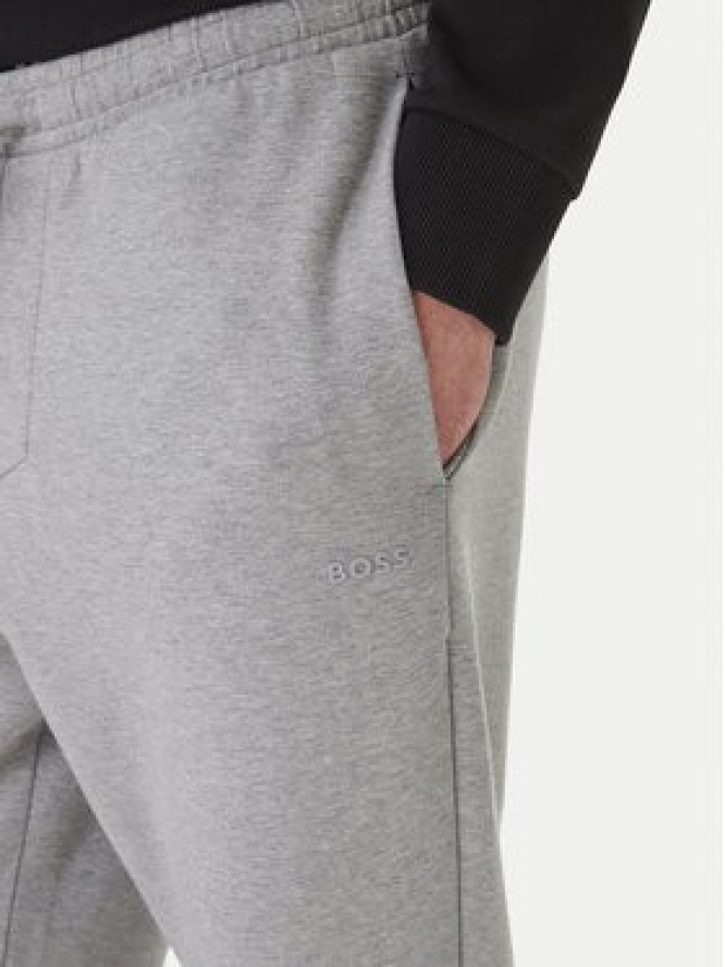 BOSS Spodnie dresowe Hadiko 50555505 Szary Regular Fit
