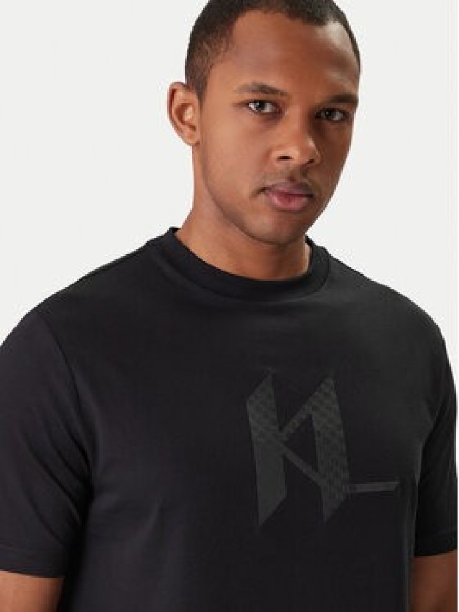 KARL LAGERFELD T-Shirt 755072 561252 Czarny Regular Fit