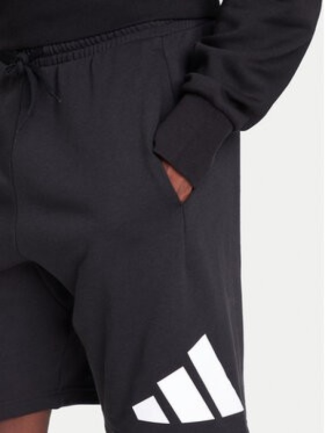 adidas Szorty sportowe Essentials Big Logo JE8956 Czarny Regular Fit