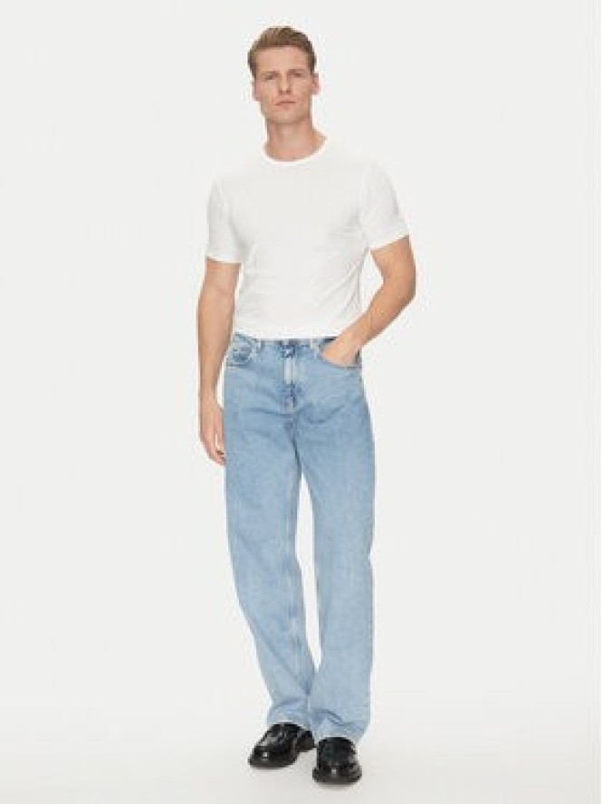 Calvin Klein Underwear Komplet t-shirtów LV00NB4185 Biały Regular Fit