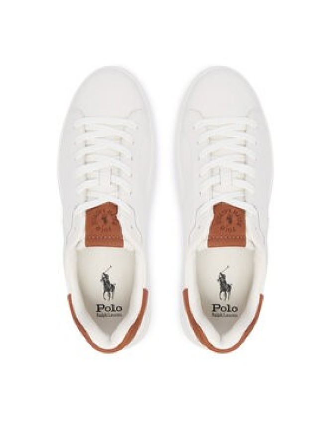 Polo Ralph Lauren Sneakersy RLite Court Tumbled 809P07170001 Biały