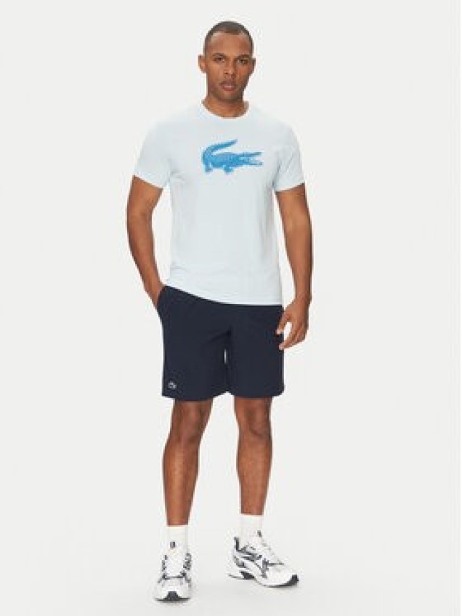 Lacoste Szorty tenisowe GH7413 Granatowy Regular Fit