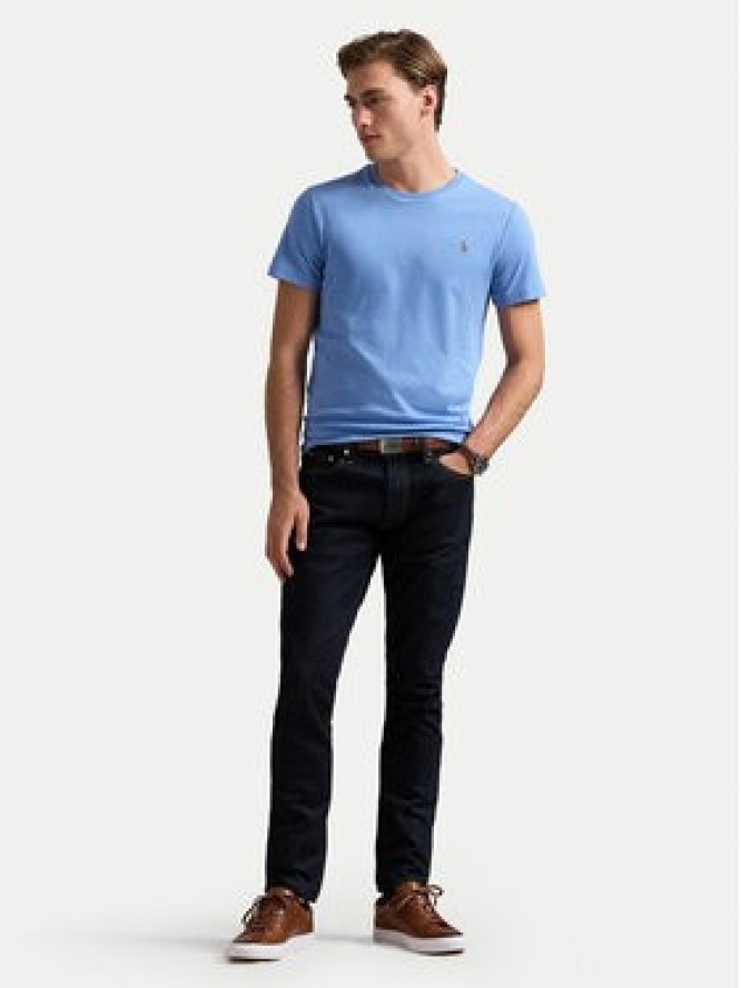 Polo Ralph Lauren T-Shirt 710740727086 Niebieski Slim Fit