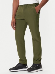 BOSS Spodnie materiałowe T_Commuter 50534303 Zielony Slim Fit