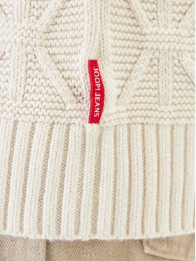 JOOP! Jeans Sweter 15 JJK-18Floriano 30047403 Écru Modern Fit