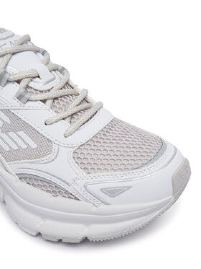 EA7 Emporio Armani Sneakersy 7X000663 AF23619 MZ203 Srebrny