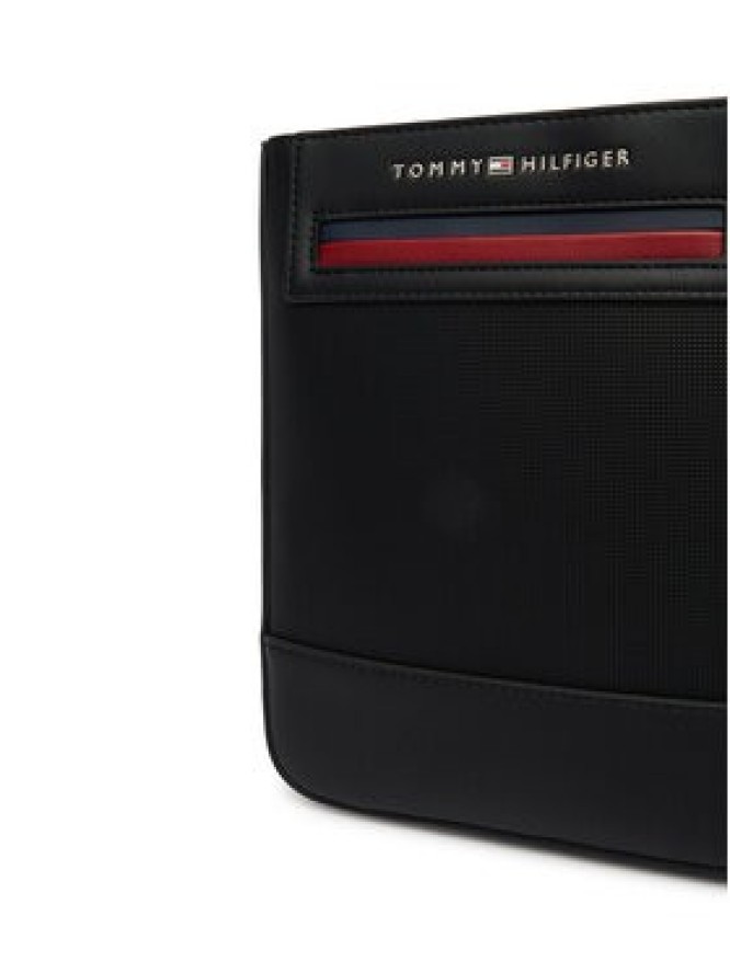 Tommy Hilfiger Saszetka Th Foundation Mini Crossover AM0AM14157 Czarny