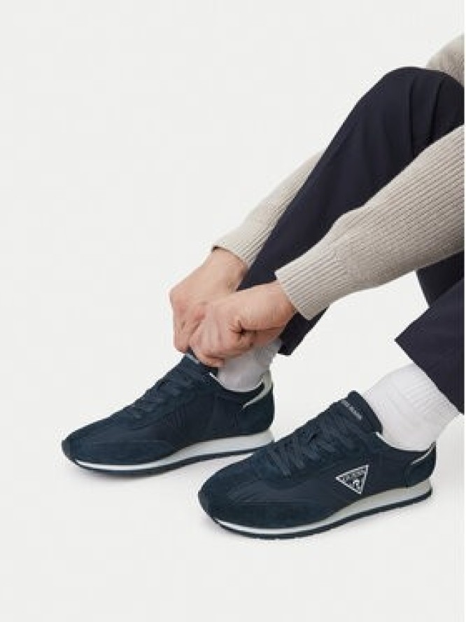 Guess Jeans Sneakersy EO-WILIAMS-01 126AM Granatowy