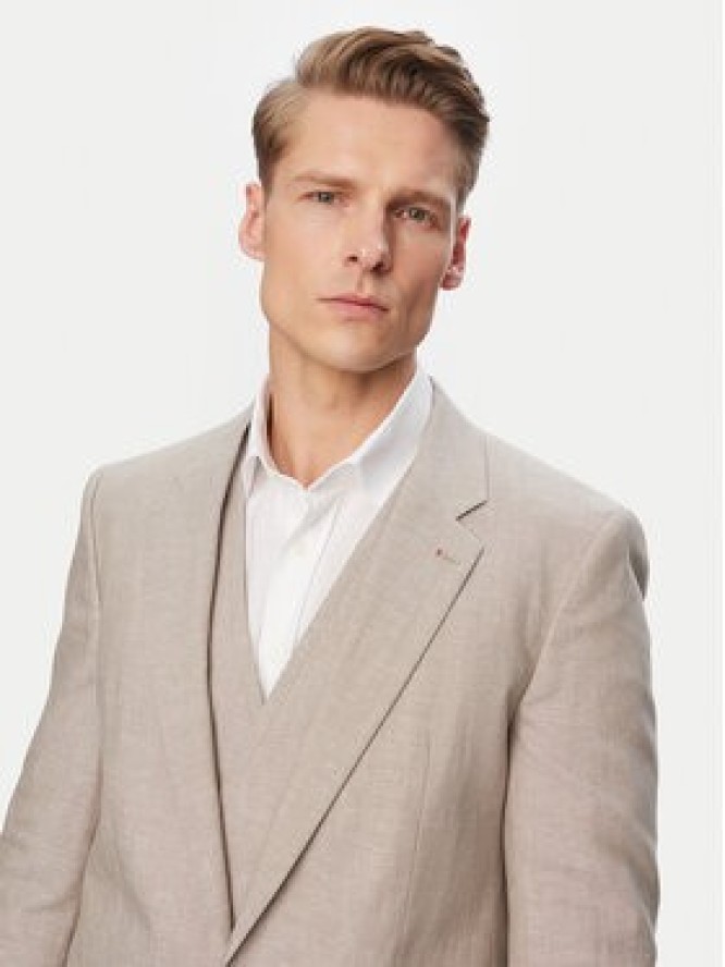 HUGO Garnitur Arti/Hesten242V1X 50559671 Beżowy Extra Slim Fit