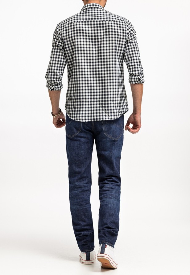 LEE AUSTIN MĘSKIE SPODNIE JEANSOWE JEANSY DŻINSY WORN FOAM L733KNIF 112119925