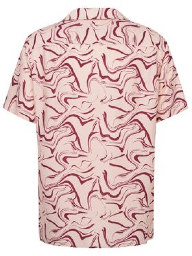 Bugatti Koszula 9253-78956C Czerwony Comfortable Fit