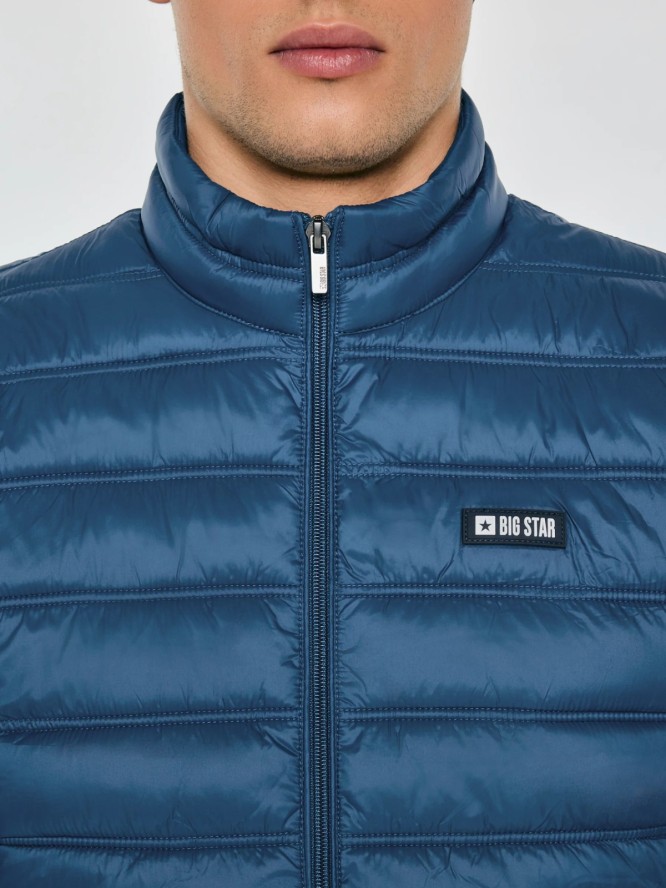 Kamizelka męska pikowana niebieska Jaxoon 402