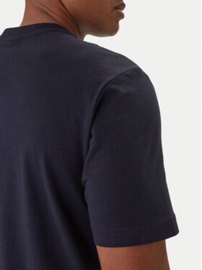 Napapijri T-Shirt S-Box Logo NP0A4IFL Granatowy Regular Fit