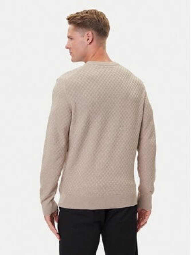 Gant Sweter 8030261 Beżowy Regular Fit