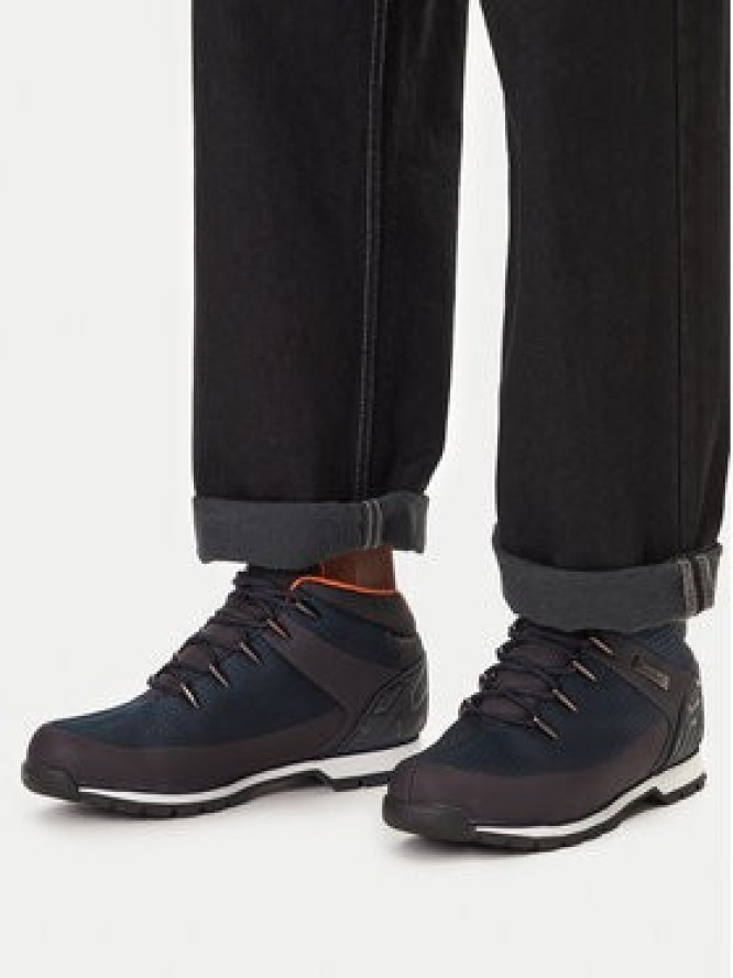 Timberland Trzewiki Euro Sprint Fabric Wp TB1A1QKA0191 Granatowy