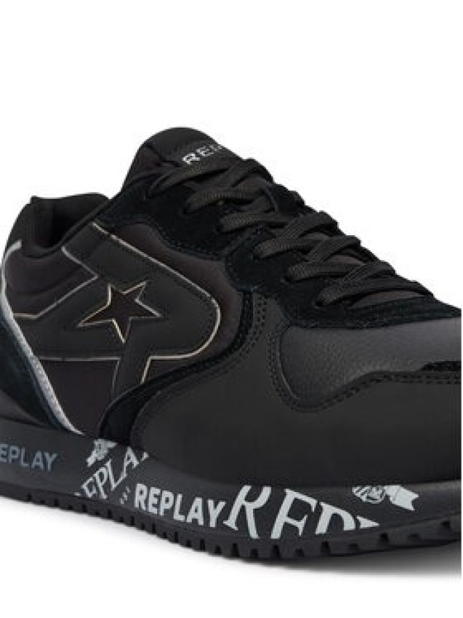REPLAY Sneakersy GMS9I .000.C0008L Czarny