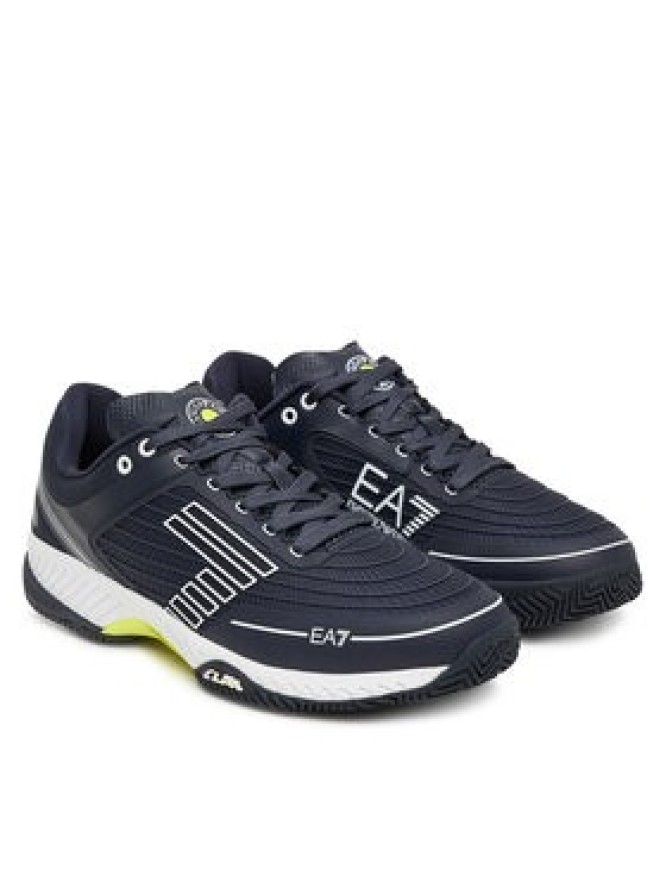 EA7 Emporio Armani Sneakersy X8X242 XK438 MZ069 Niebieski
