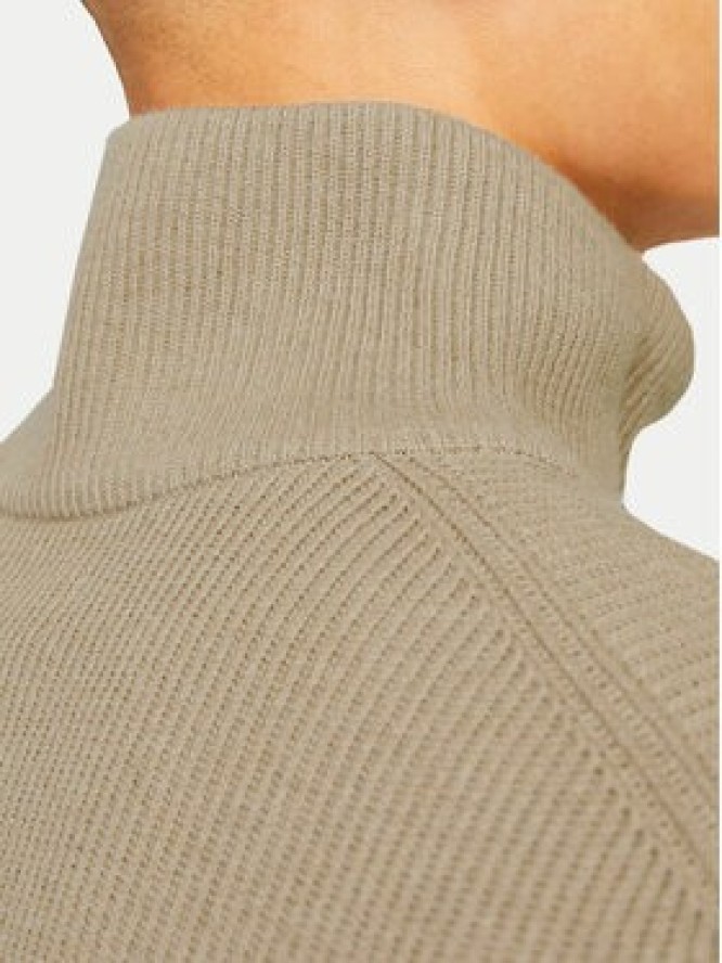 Jack & Jones Sweter Perfect 12257773 Beżowy Regular Fit