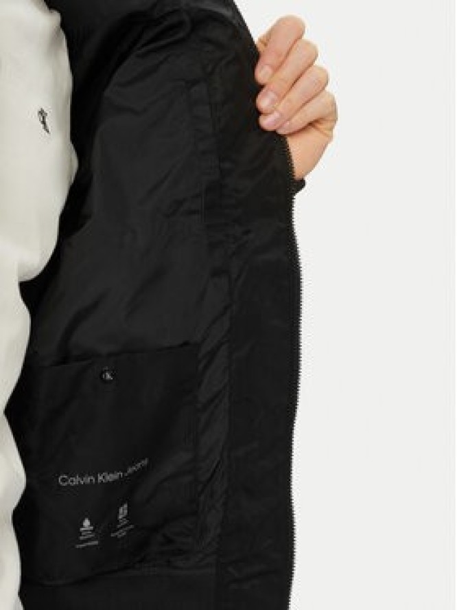 Calvin Klein Jeans Kurtka bomber LV04RF510G Czarny Regular Fit