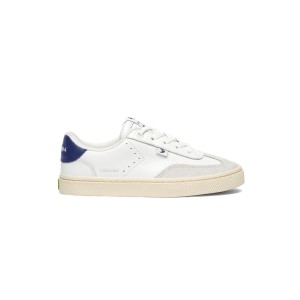 Sneakersy skórzane Cariuma TOCA Soft Grain Leather White Suede Smoke White