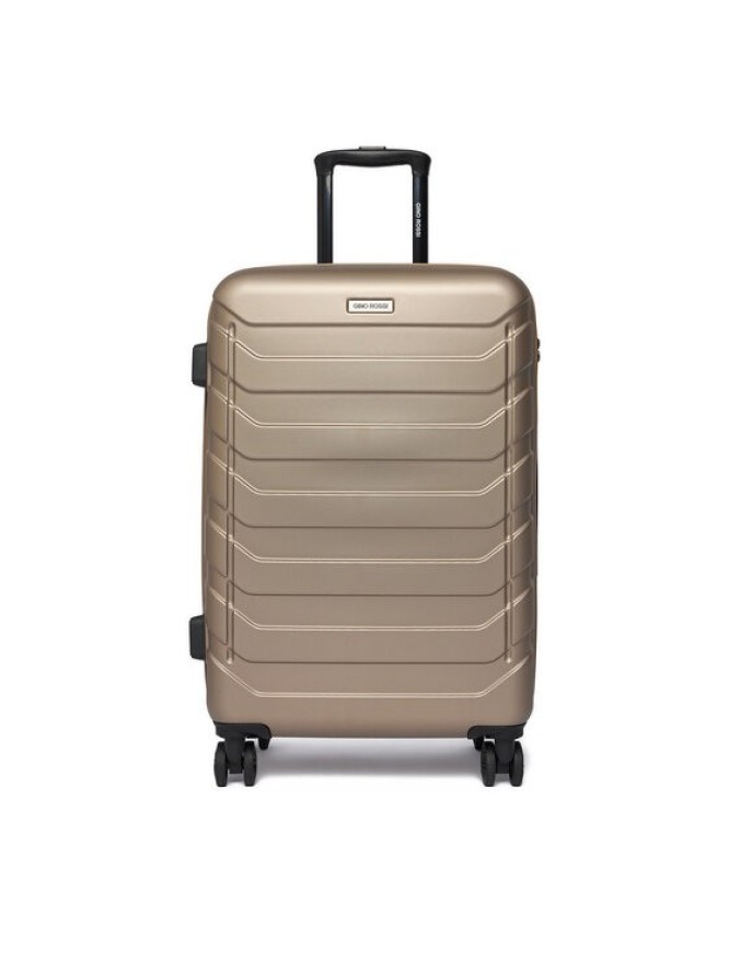 GINO ROSSI Walizka średnia C-GIN-M-002-05-GOLD Złoty