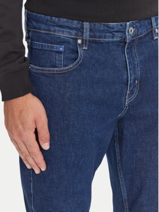 Karl Lagerfeld Jeans Jeansy A3M10052 Granatowy Slim Fit