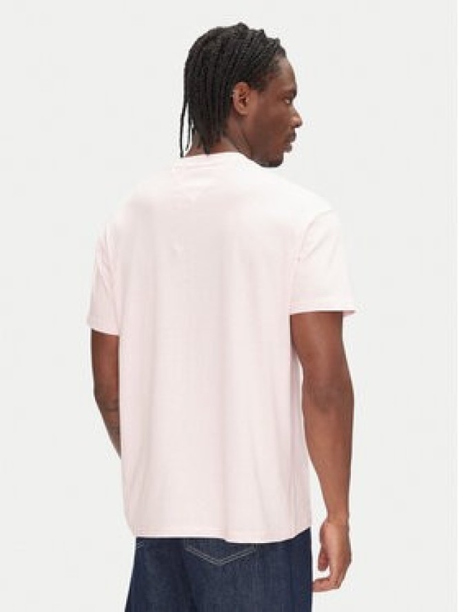 Tommy Jeans T-Shirt Arch Sailing DM0DM21867 Różowy Relaxed Fit