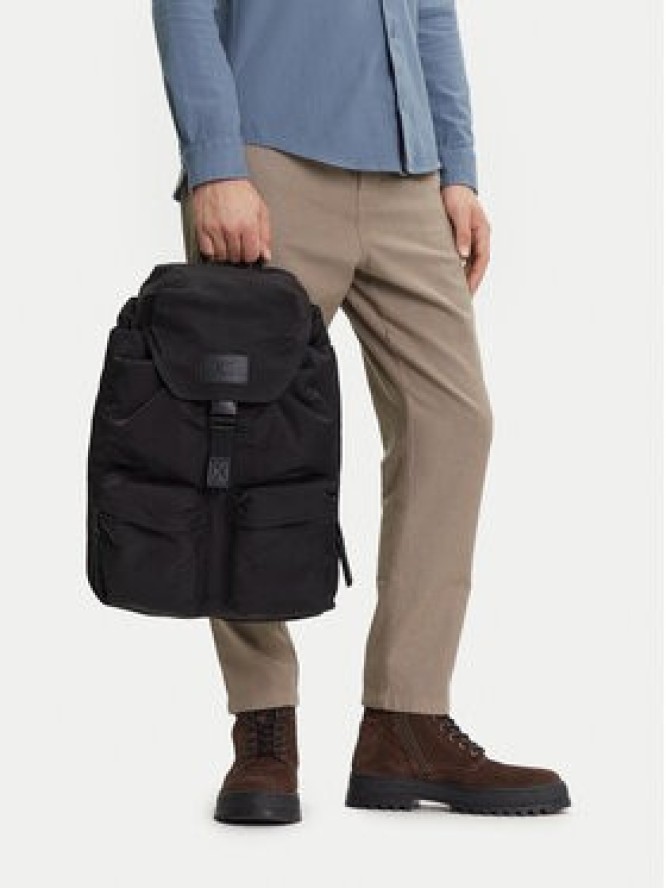 Calvin Klein Jeans Plecak Metro Nylon Flap Bp 43 Ny LV04G3085G Czarny