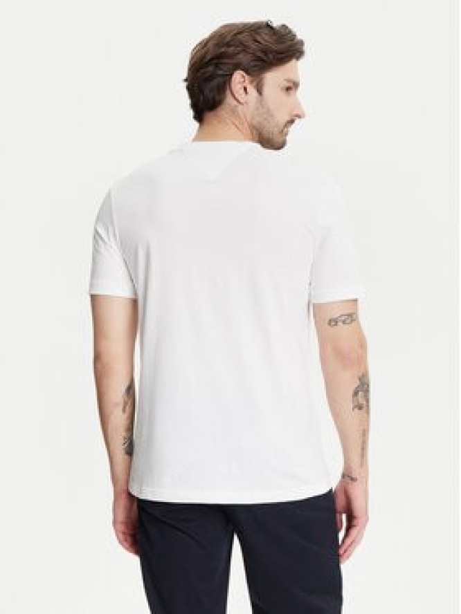 Tommy Hilfiger T-Shirt Fathers Day MW0MW39356 Biały Regular Fit