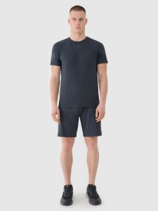 4F Spodenki treningowe szybkoschnące męskie - szare XXL