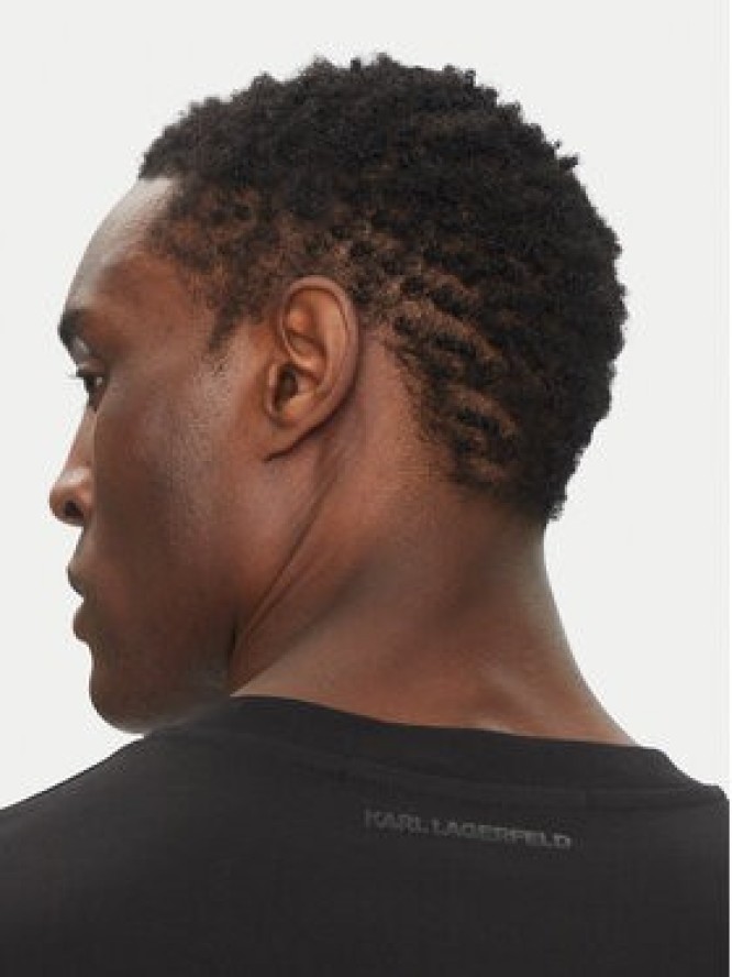 KARL LAGERFELD T-Shirt 755063 552241 Czarny Regular Fit