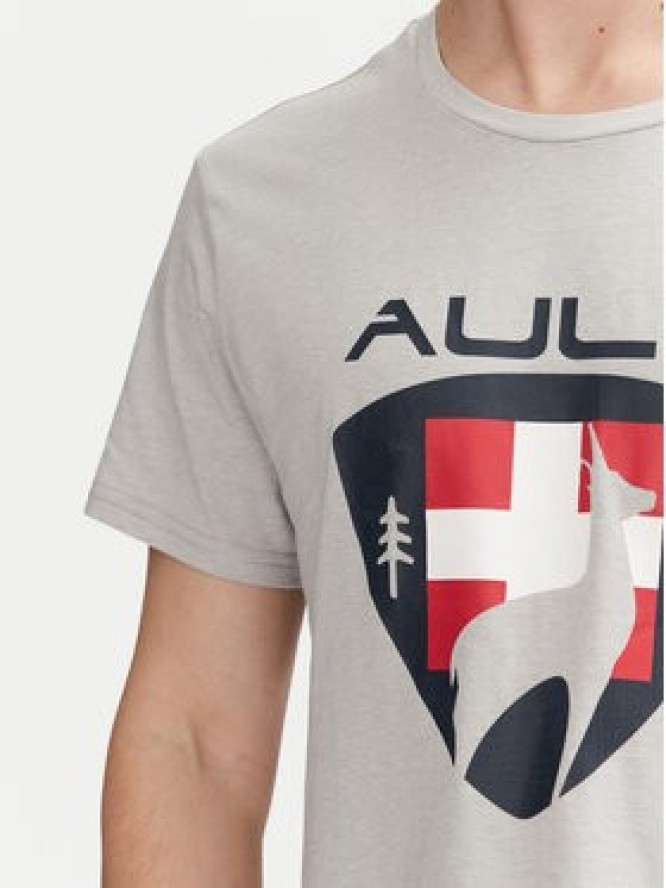 Aulp T-Shirt Roque Szary Regular Fit