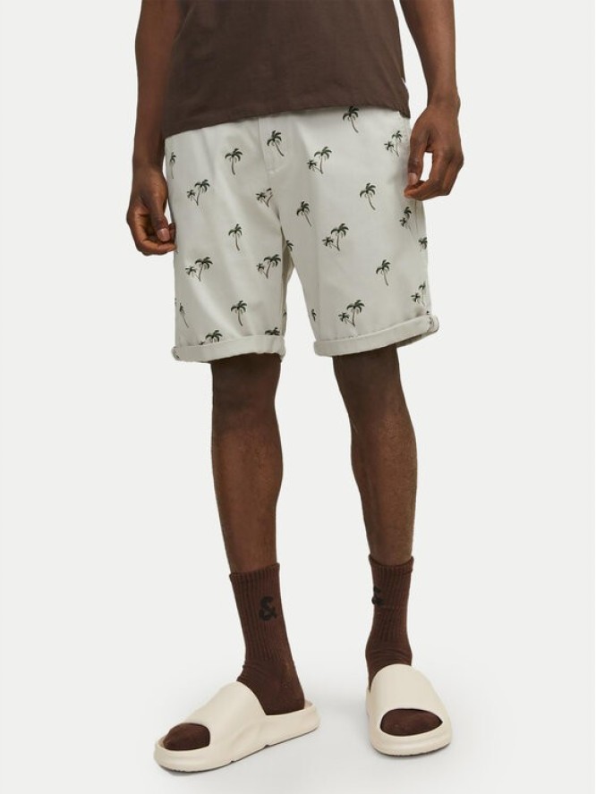 Jack & Jones Szorty materiałowe Bowie 12230336 Beżowy Regular Fit