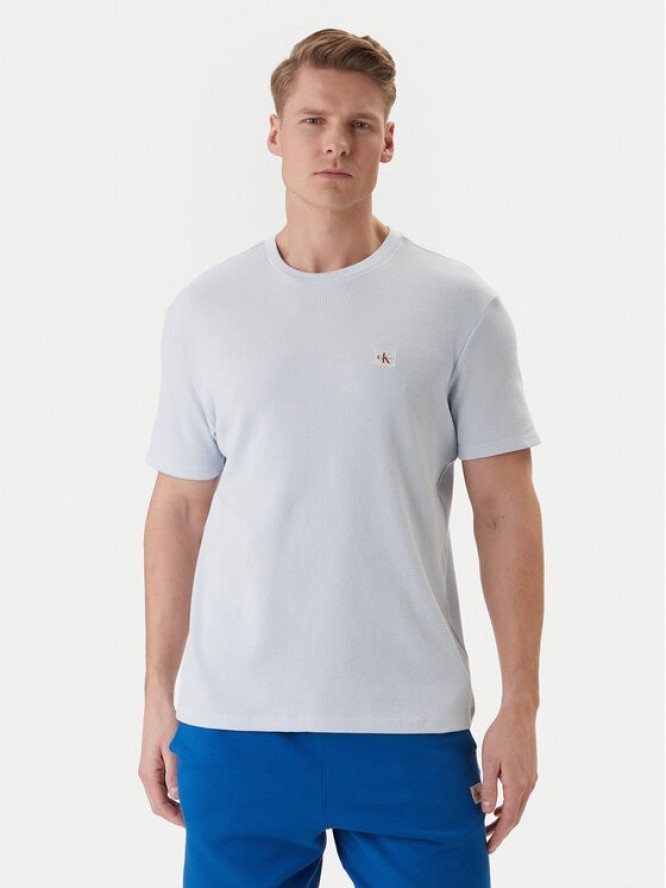 Calvin Klein Jeans T-Shirt LV04RD008G Niebieski Regular Fit
