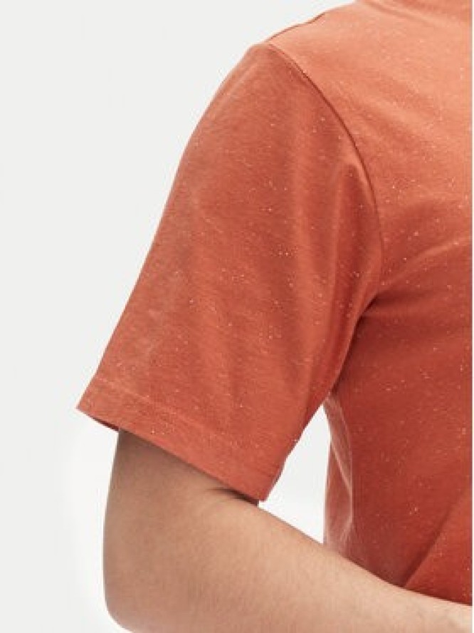 INDICODE T-Shirt Carlsin 41-121 Pomarańczowy Regular Fit